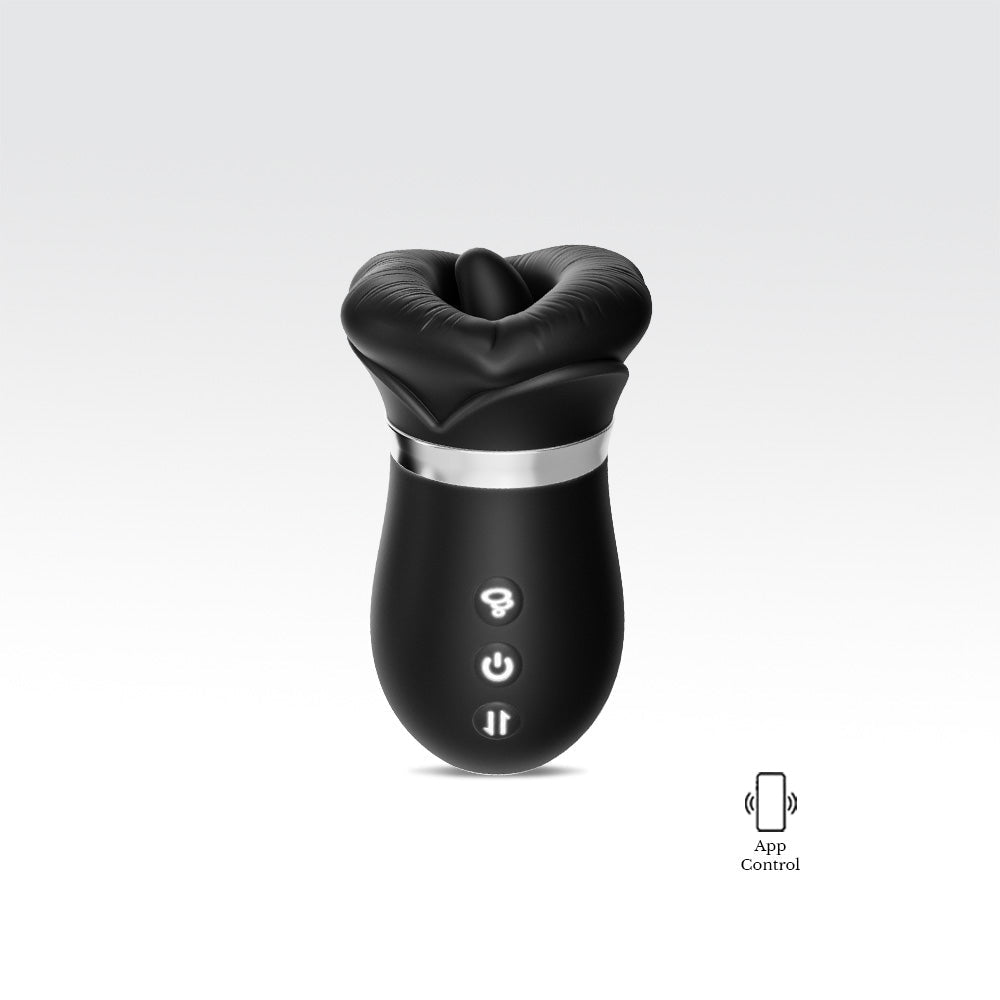 4-in-1 Tongue-Licking Clitoral Vibrator