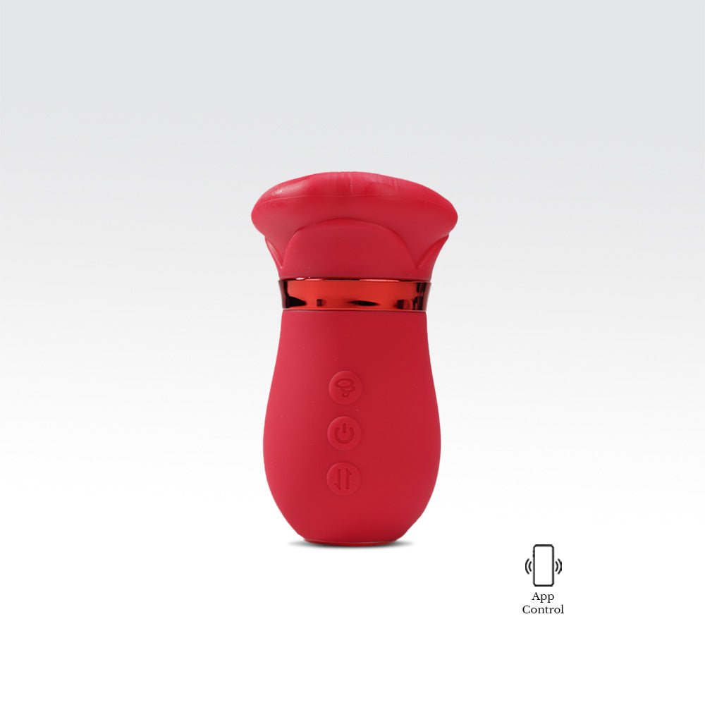 4-in-1 Tongue-Licking Clitoral Vibrator