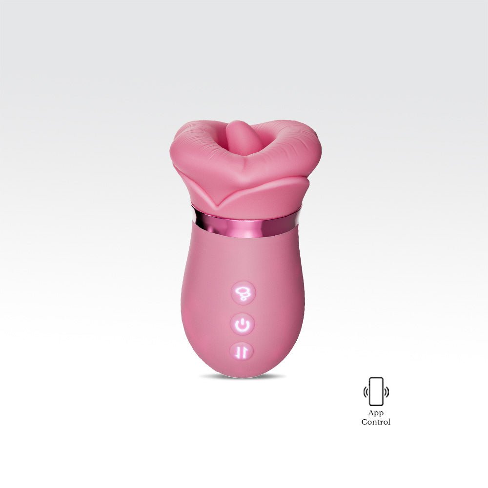 4-in-1 Tongue-Licking Clitoral Vibrator