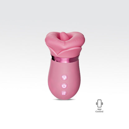 4-in-1 Tongue-Licking Clitoral Vibrator