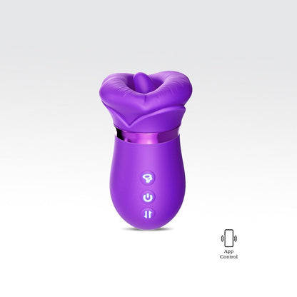 4-in-1 Tongue-Licking Clitoral Vibrator