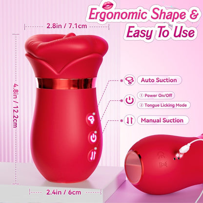Sovokn | App Control Flapping and Licking Suction Sex Toy Vibrator