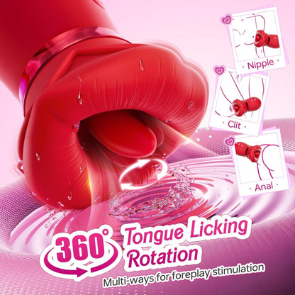 Sovokn | App Control Flapping and Licking Suction Sex Toy Vibrator