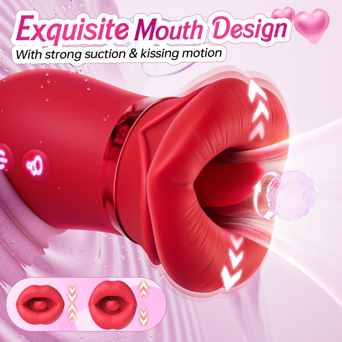 Sovokn | App Control Flapping and Licking Suction Sex Toy Vibrator