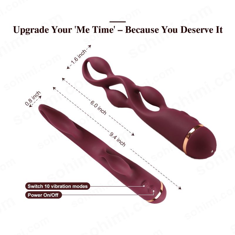 Hollow Triple-Motor G-Spot Vibrator
