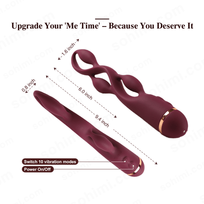 Hollow Triple-Motor G-Spot Vibrator