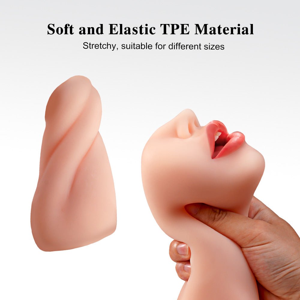 3-Pcs Pocket Pussy Set with 3D Textured Channels
