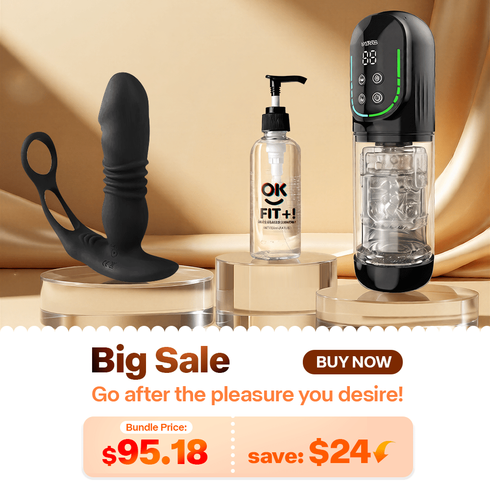 Male Butt Plug, Male masturbator and Lube Sets