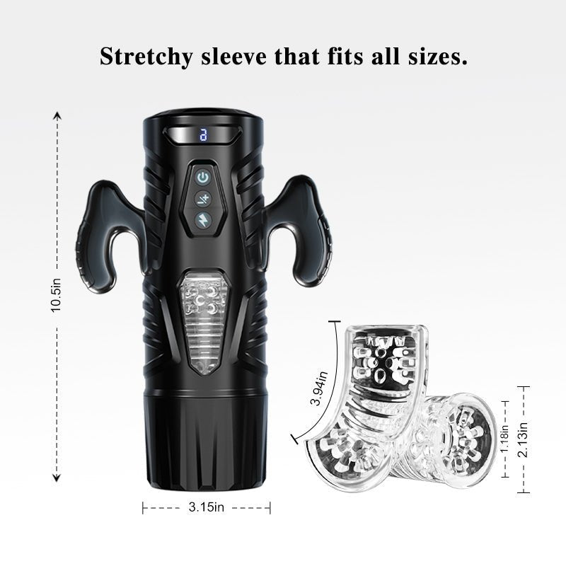 Thrusting & Rotating Male Masturbator