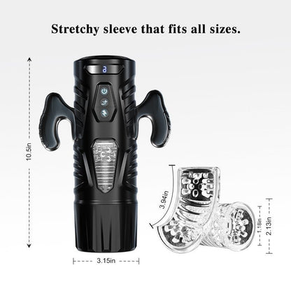 Thrusting & Rotating Male Masturbator