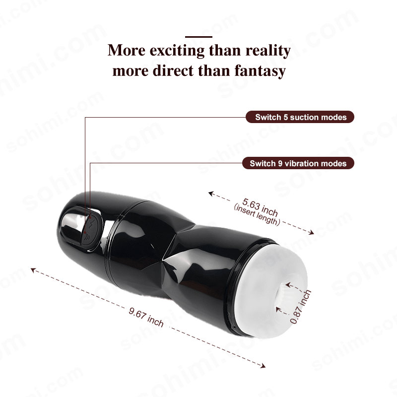 App-Controlled Suction Male Masturbator