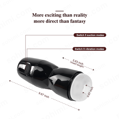 App-Controlled Suction Male Masturbator