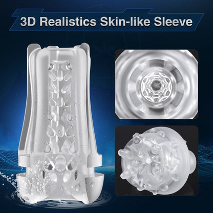 Suction & Vibrating Male Masturbator