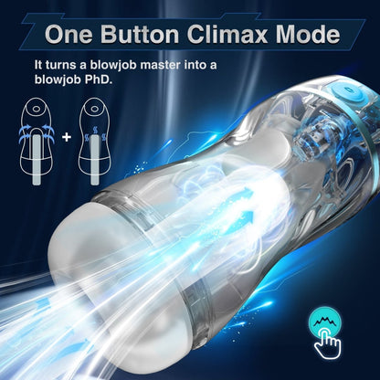 Suction & Vibrating Male Masturbator