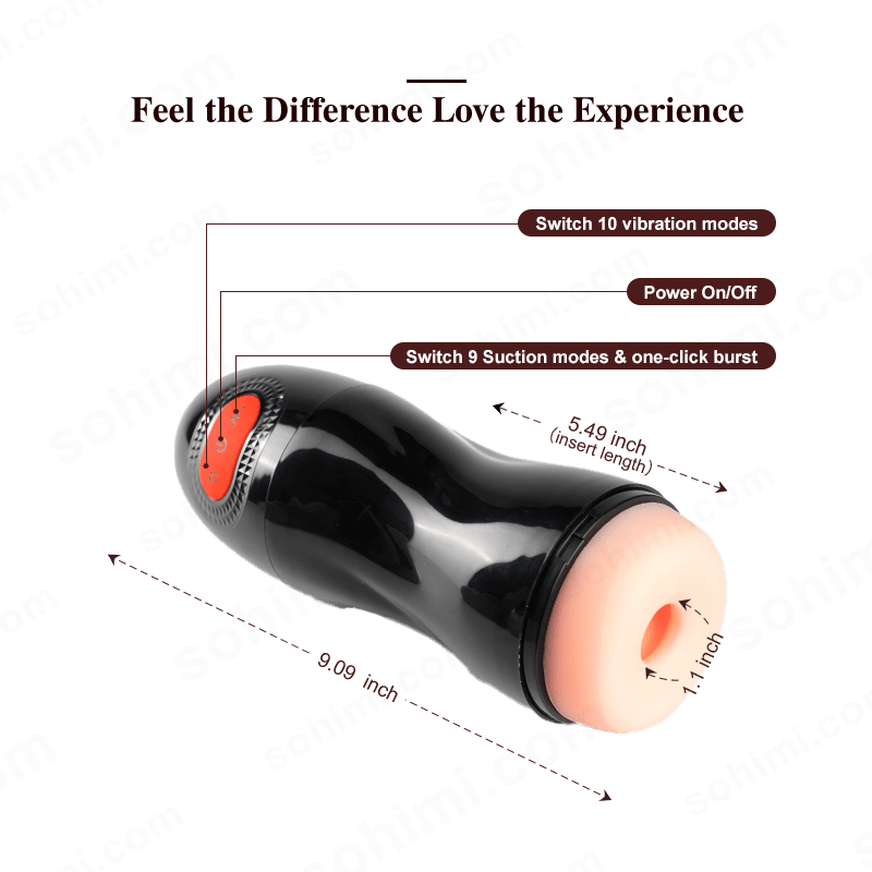 Heated Suction Male Masturbator