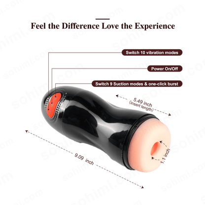 Heated Suction Male Masturbator