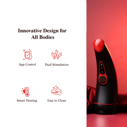 Heated Suction Male Masturbator