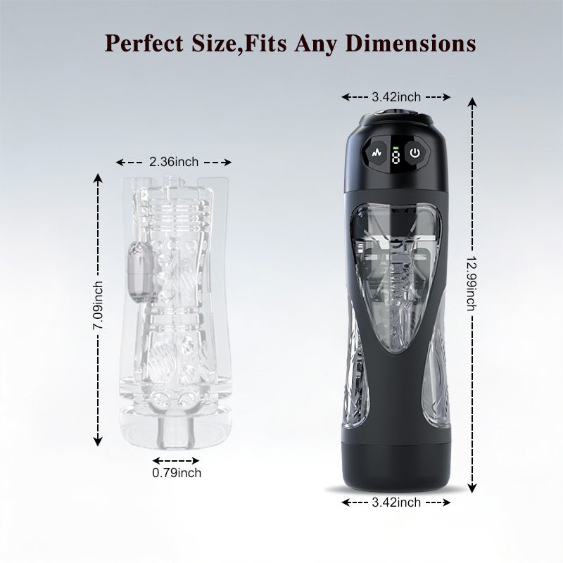App-Controlled Suction Male Masturbator