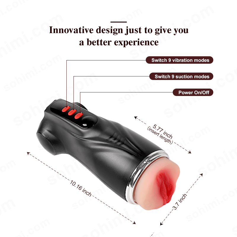 3-in-1 App-Controlled Pocket Pussy