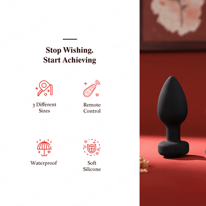 App-Controlled 3-Piece Anal Vibrator Set