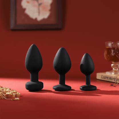 App-Controlled 3-Piece Anal Vibrator Set