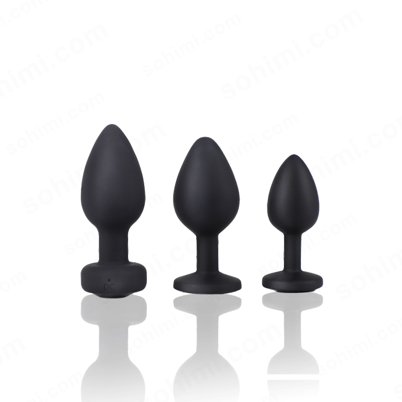 App-Controlled 3-Piece Anal Vibrator Set