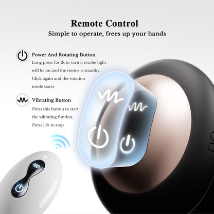 Remote-Control Rotating Anal Plug