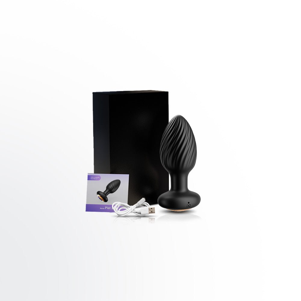 Remote-Control Rotating Anal Plug