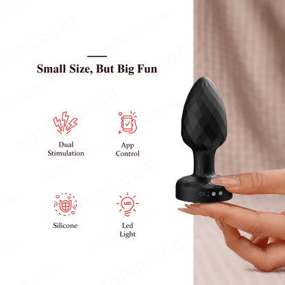 Rotating Butt Plug Vibrator