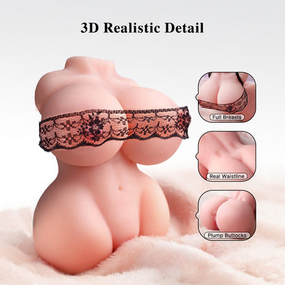 Mini Torso Pocket Pussy Stroker