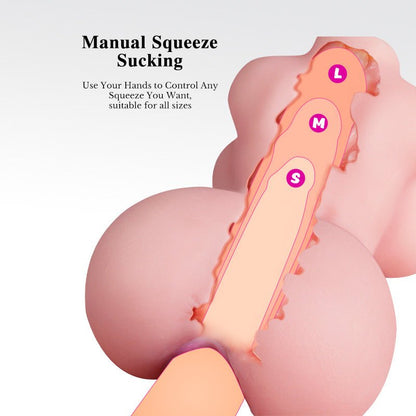 Mini Torso Pocket Pussy Stroker
