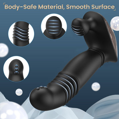 Remote-Control Thrusting Anal Vibrator