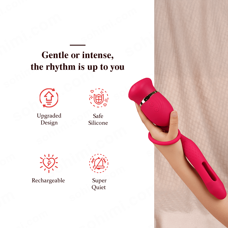 4-in-1 G-Spot & Clitoral Vibrator