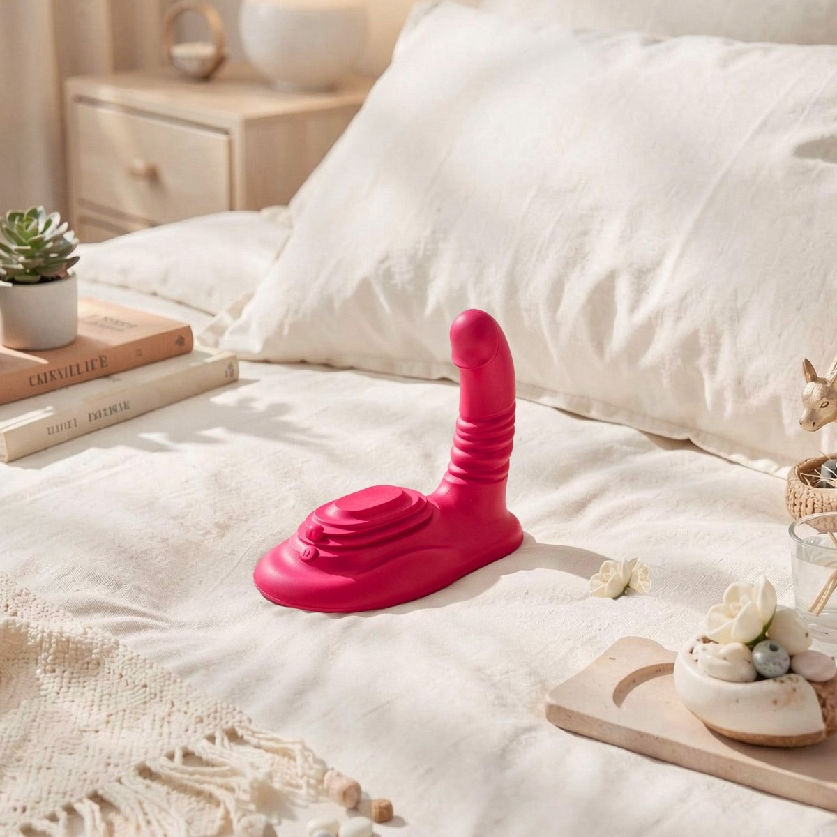 Remote-Control Riding Thrusting Dildo