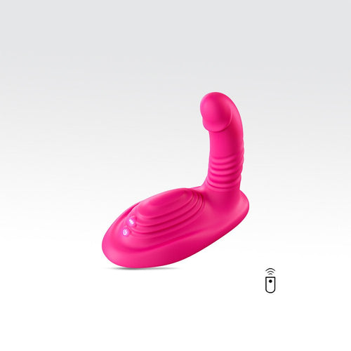 Remote-Control Riding Thrusting Dildo