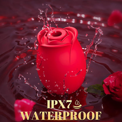 App-Controlled Double-Layer Rose Vibrator