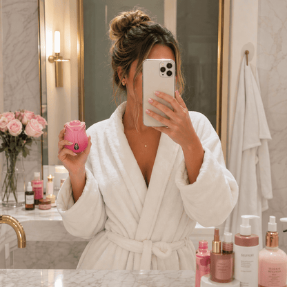 App-Controlled Suction Rose Vibrator