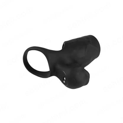 Vibrating Cock Ring with Penis Sleeve