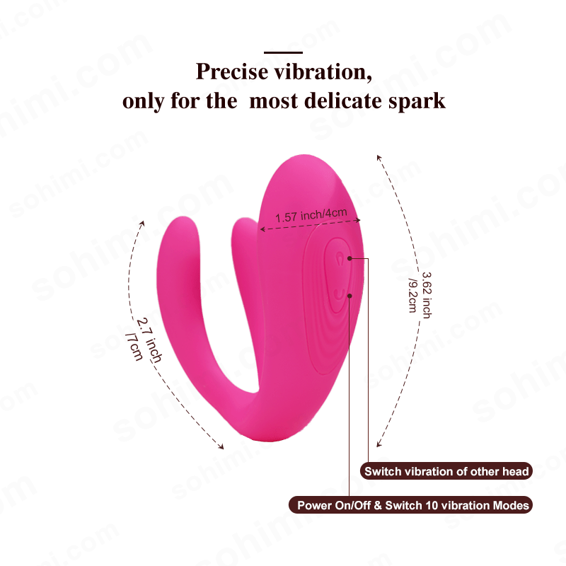 App-Controlled Wearable Couple Vibrator