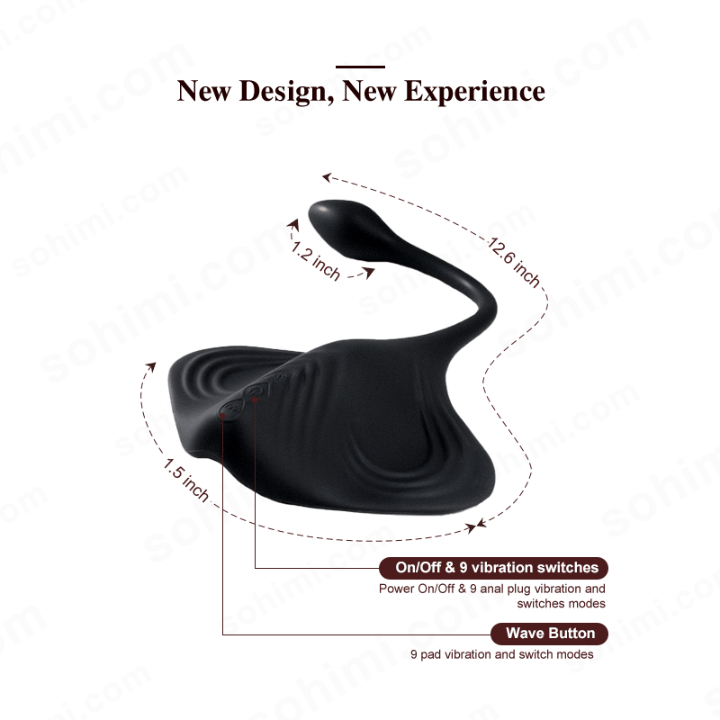 Wearable Vibrating Butt Plug