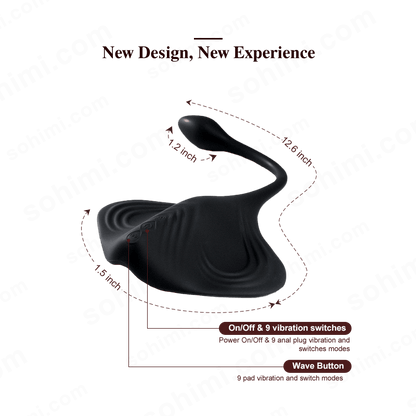 Wearable Vibrating Butt Plug