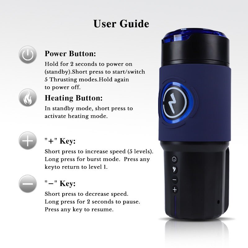Heated Automatic Thrusting Male Masturbator