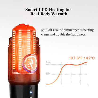 Heated Automatic Thrusting Male Masturbator