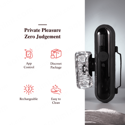 App-Controlled Thrusting Male Masturbator