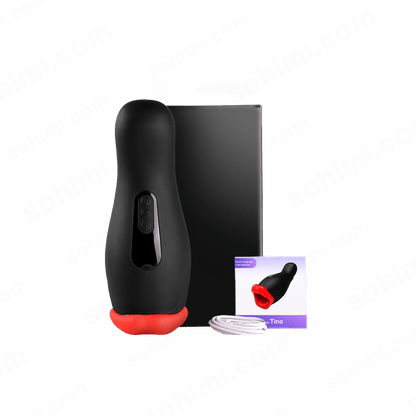 App-Controlled Squeeze Male Masturbator
