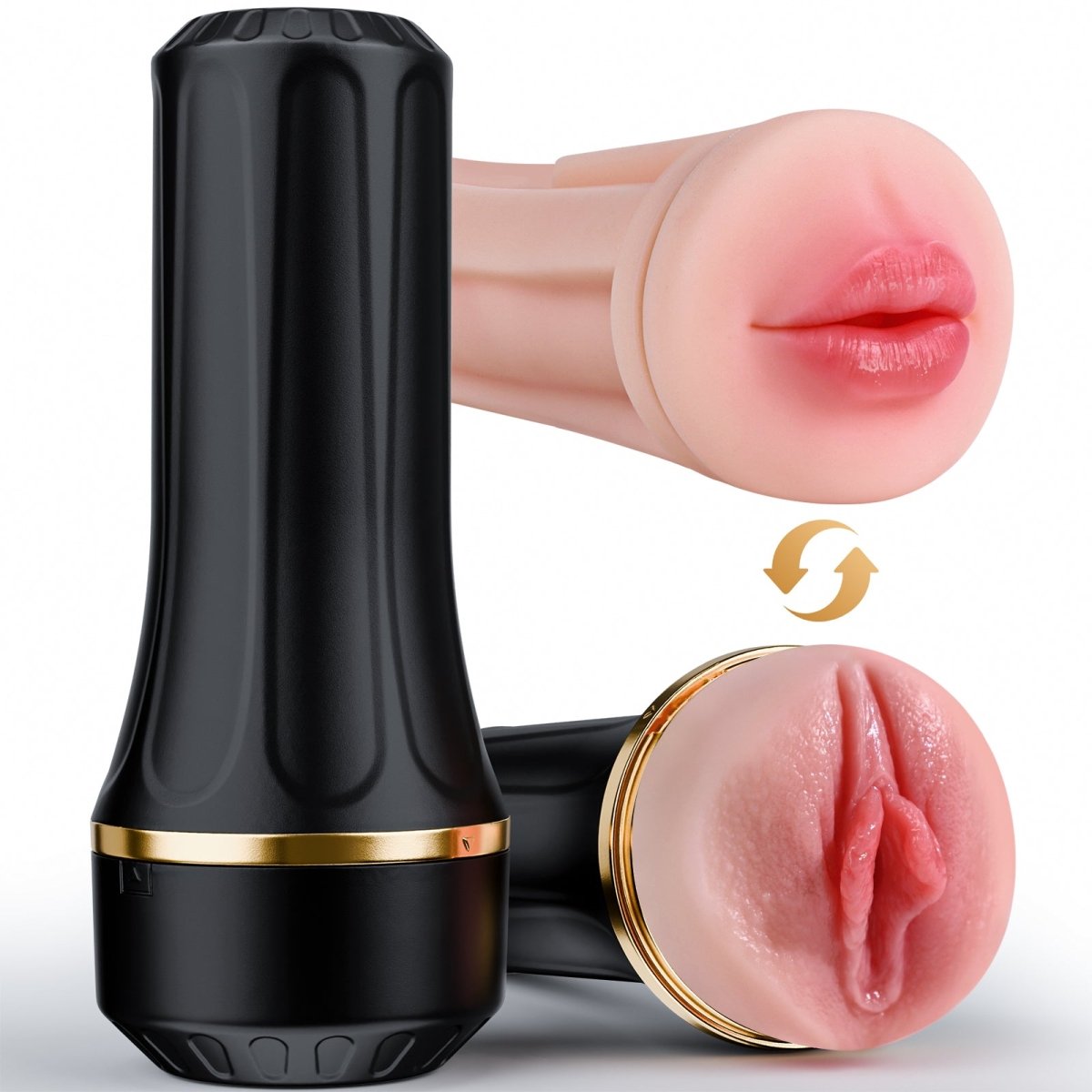 Two-Channel Pocket Pussy Stroker
