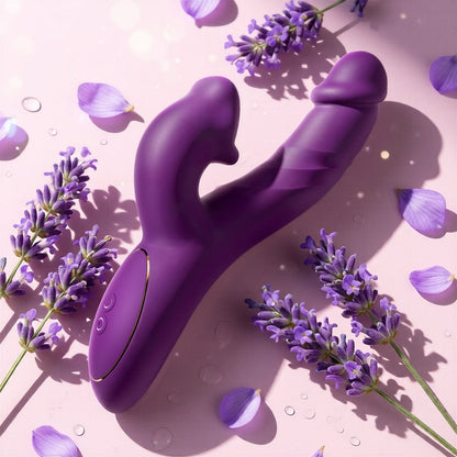 Sucking & Thrusting G-Spot Vibrator