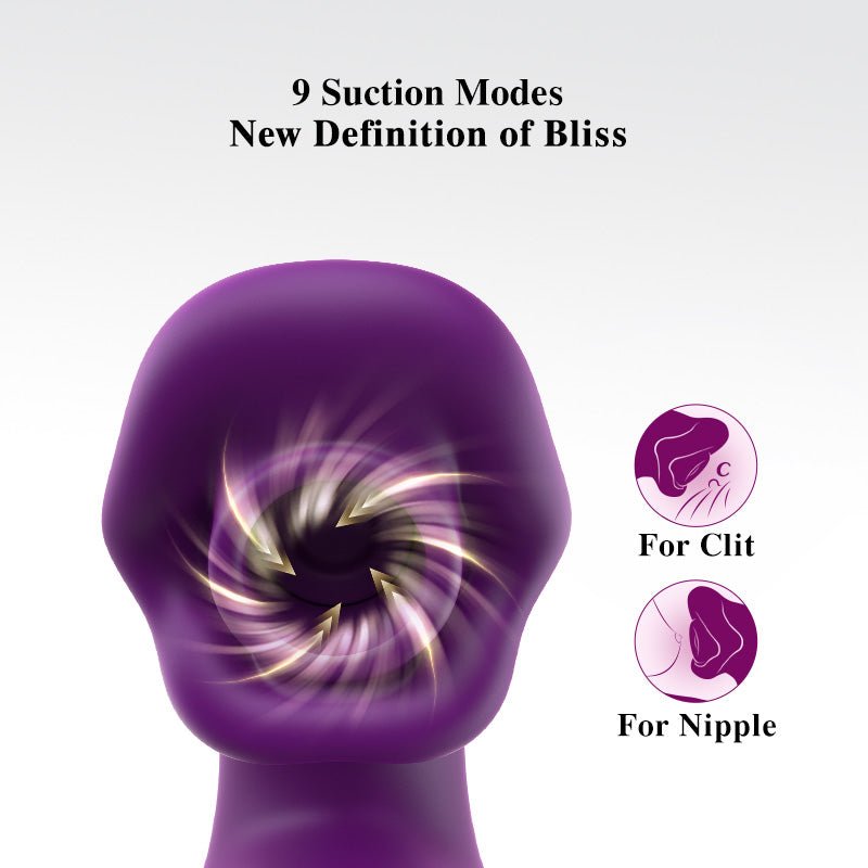 Sucking & Thrusting G-Spot Vibrator