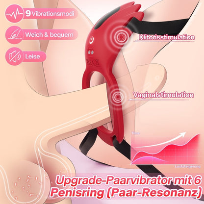 VANI App-Controlled Clitoral Stimulator with Penis Ring
