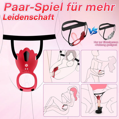 VANI App-Controlled Clitoral Stimulator with Penis Ring